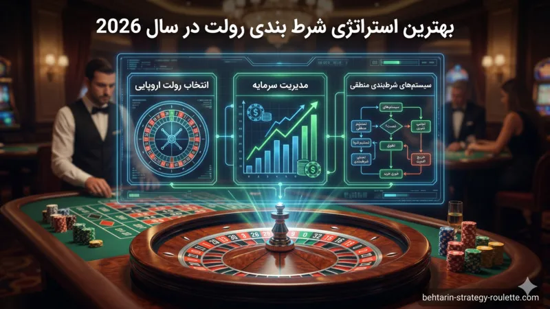 بهترین استراتژی شرط بندی رولت در سال 2026